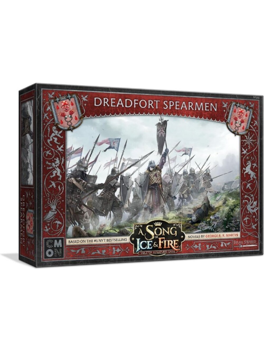 Dreadfort Spearmen Unit Box - A Song of Ice & Fire Tabletop Game Miniatures